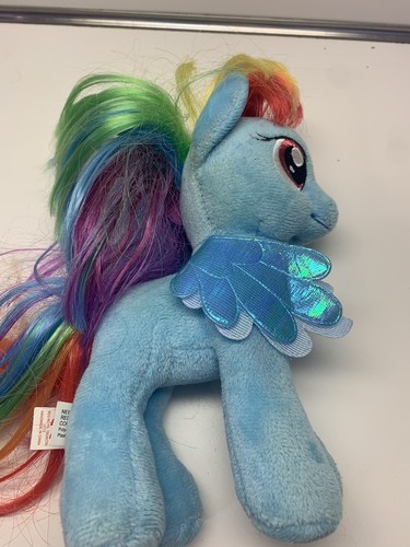 MLP Ty Beanie Babies 7" My Little Pony Rainbow Dash Plush Stuffed Animal 2013 - Picture 5 of 8
