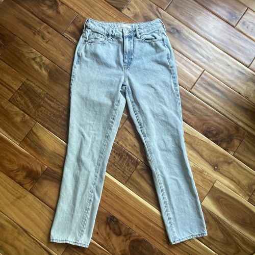 SIZE 25 PACSUN MOM JEAN, LIGHTWASH 