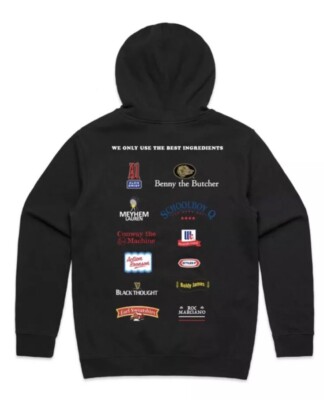 The Alchemist Sandwich Hoodie Sz XL Action Bronson Earl Sweatshirt