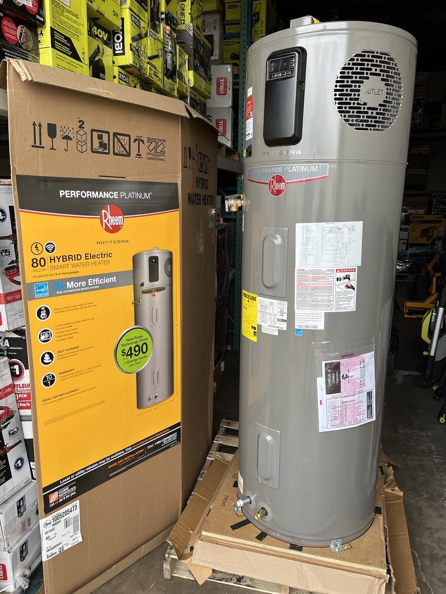 Rheem Proterra 80 Gal Performance platinum Electric Water Heater  XE80T10H45U0 | eBay