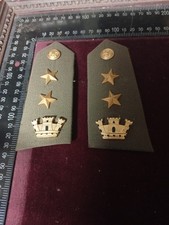 ACCESSORIO DA DROP UFFICIALE ESERCITO SPALLINE TENENTE COLONELLO RARITA'!