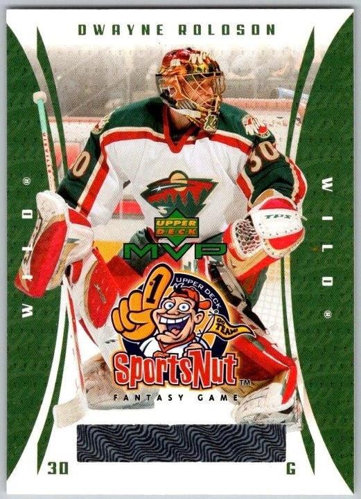 2003-04 Upper Deck MVP #SN43 Dwayne Roloson SportsNut