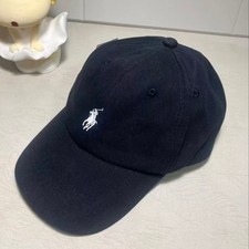 Polo Ralph Lauren Cotton Chino Cap - Adjustable Strap  Curved Brim - Navy