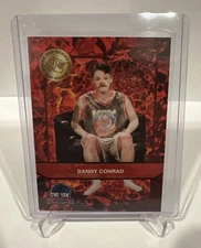 Danny Conrad RED parallel /99 YAK Trading Cards Series 1 Barstool Sports
