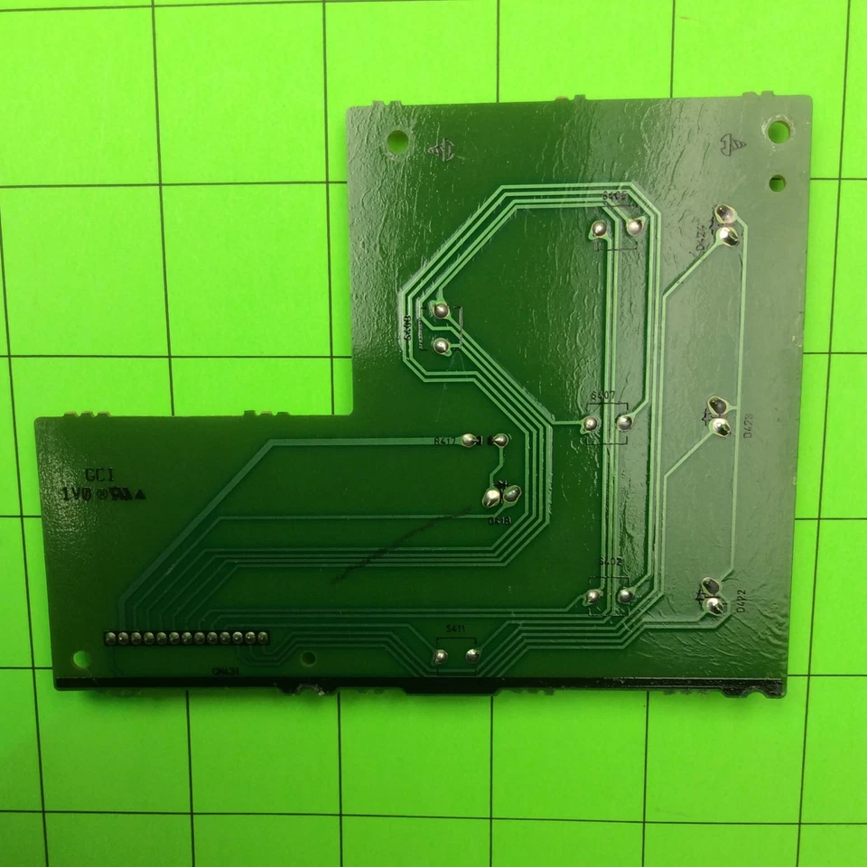 JVC RX-554VBK Receiver Stereo Amplifier Key Button Board ENB-260-2 - Image 2 of 4