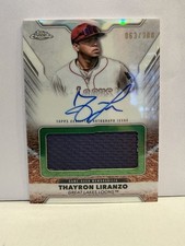 2025 Pro Debut - Thayron Liranzo Auto /300 Jumbo Relic Patch #PDJAR-TL1
