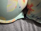 PINK Floral T-Shirt Underwire Padded Bra 34B Light Blue Multicolor — photo 4