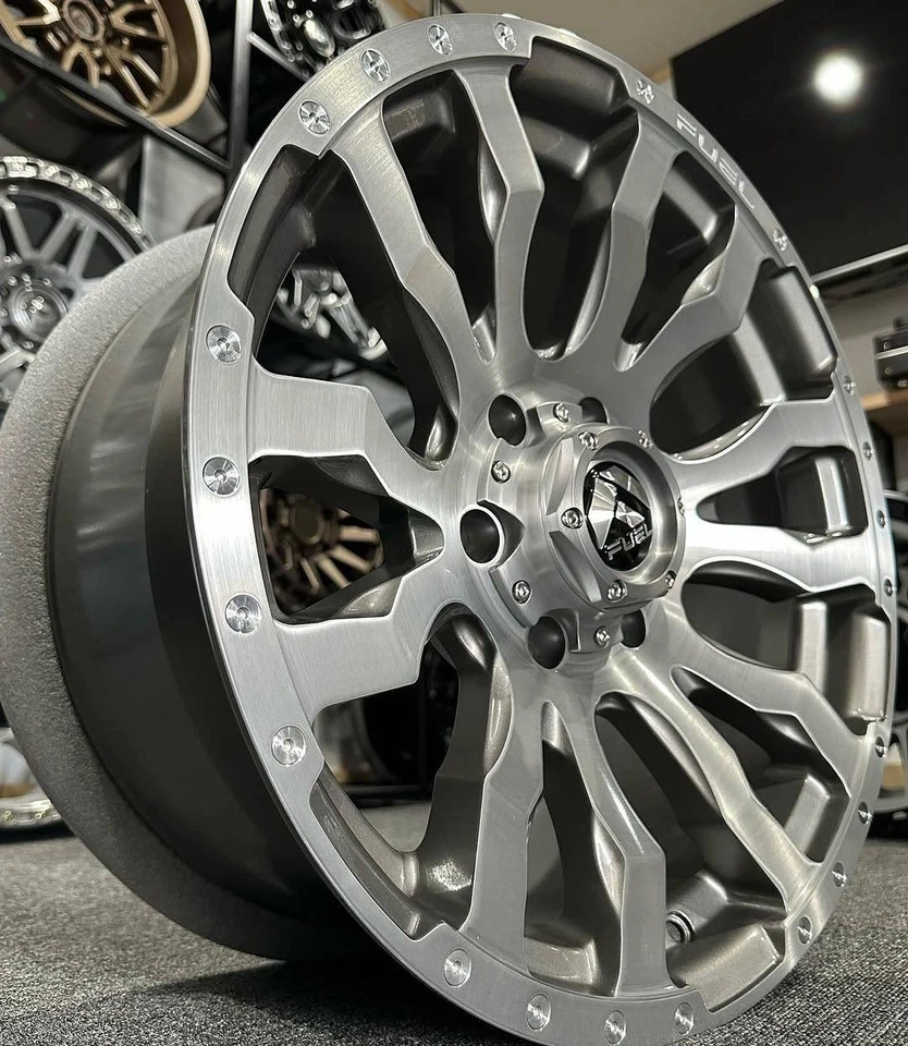 "Ruedas Fuel Blitz de 20 pulgadas para Chevrolet Avalanche 2002-2013 llantas nuevas 20x9" Foto 4 de 4