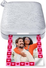 HP Sprocket 2x3" Instant Smartphone Photo Printer, Portable Color White