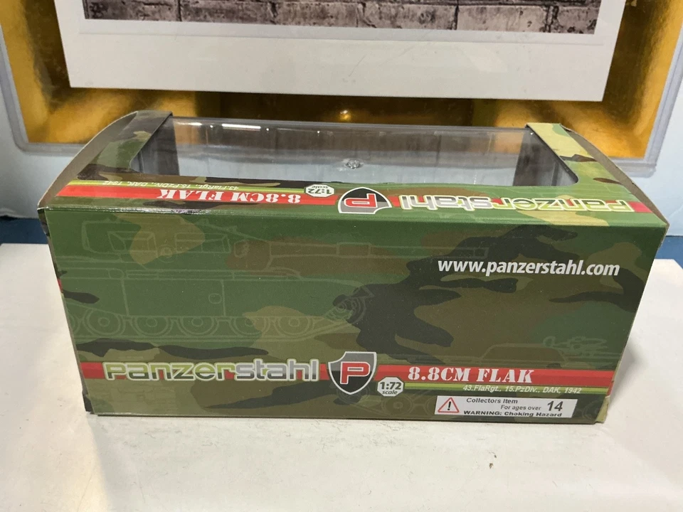 TANQUE STAHI 1:72 8,8 CM ANTIAÉREO Foto 2 de 3