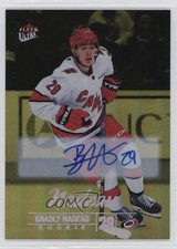 2024-25 Fleer Ultra Rookies Gold Rainbow Foil 4/10 Bradly Nadeau #241 Auto 5dz