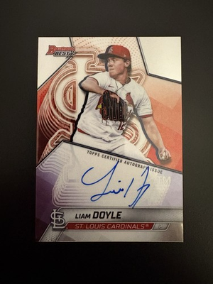 #ad #ad 2025 Bowman#x27;s Best Liam Doyle AUTO Cardinals $70.00
