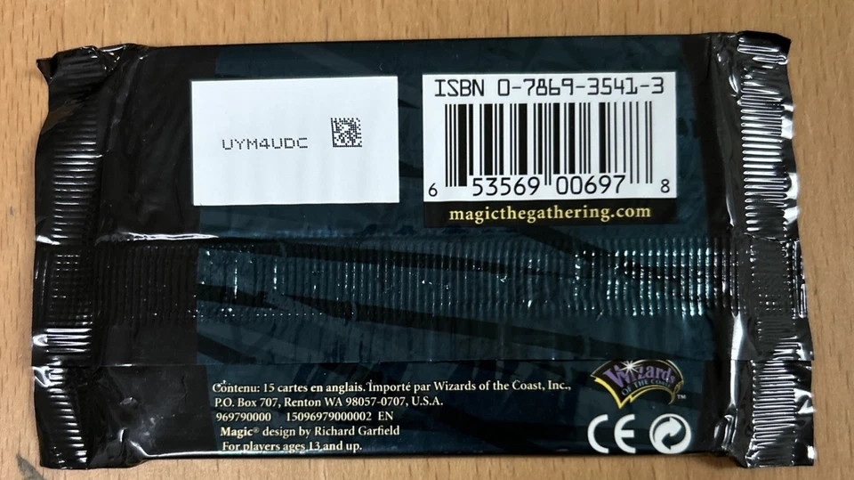 2005 WOTC MAGIC GATHERING BETRAYERS OF KAMIGAWA NEW SEALED PACK 1624 - Image 2 of 3