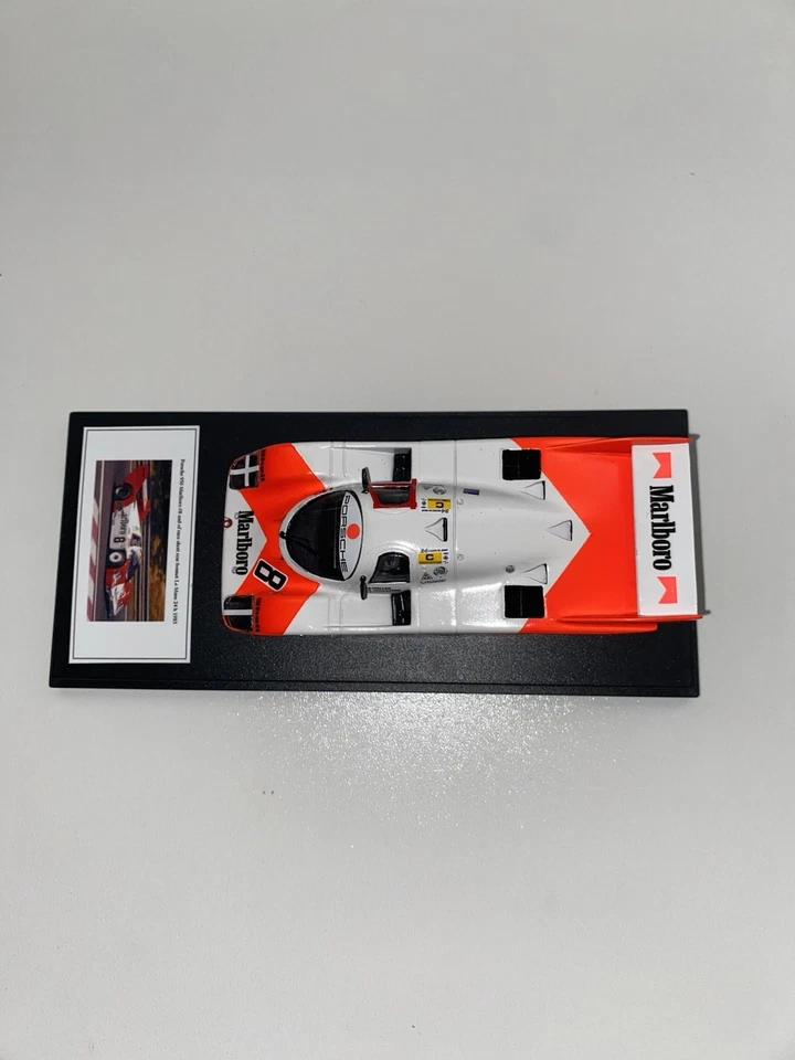 Porsche 956 Marlboro 6th Le Mans 1983 end of race short tail Spark box 1/43 - Photo 4/4