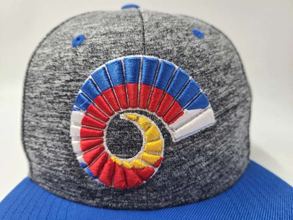 Colorado State University Rams State Flag Zephyr Snapback Hat Cap NCAA Heather - Image 4 of 4