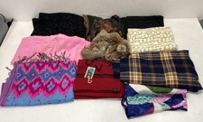 Assorted Bundle of 10 Scarves Multiple Brands