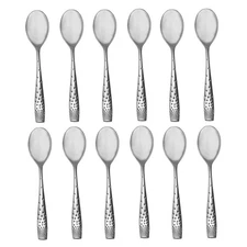 Nambe Dazzle 18/10 Stainless Steel Teaspoon (Set of Twelve)
