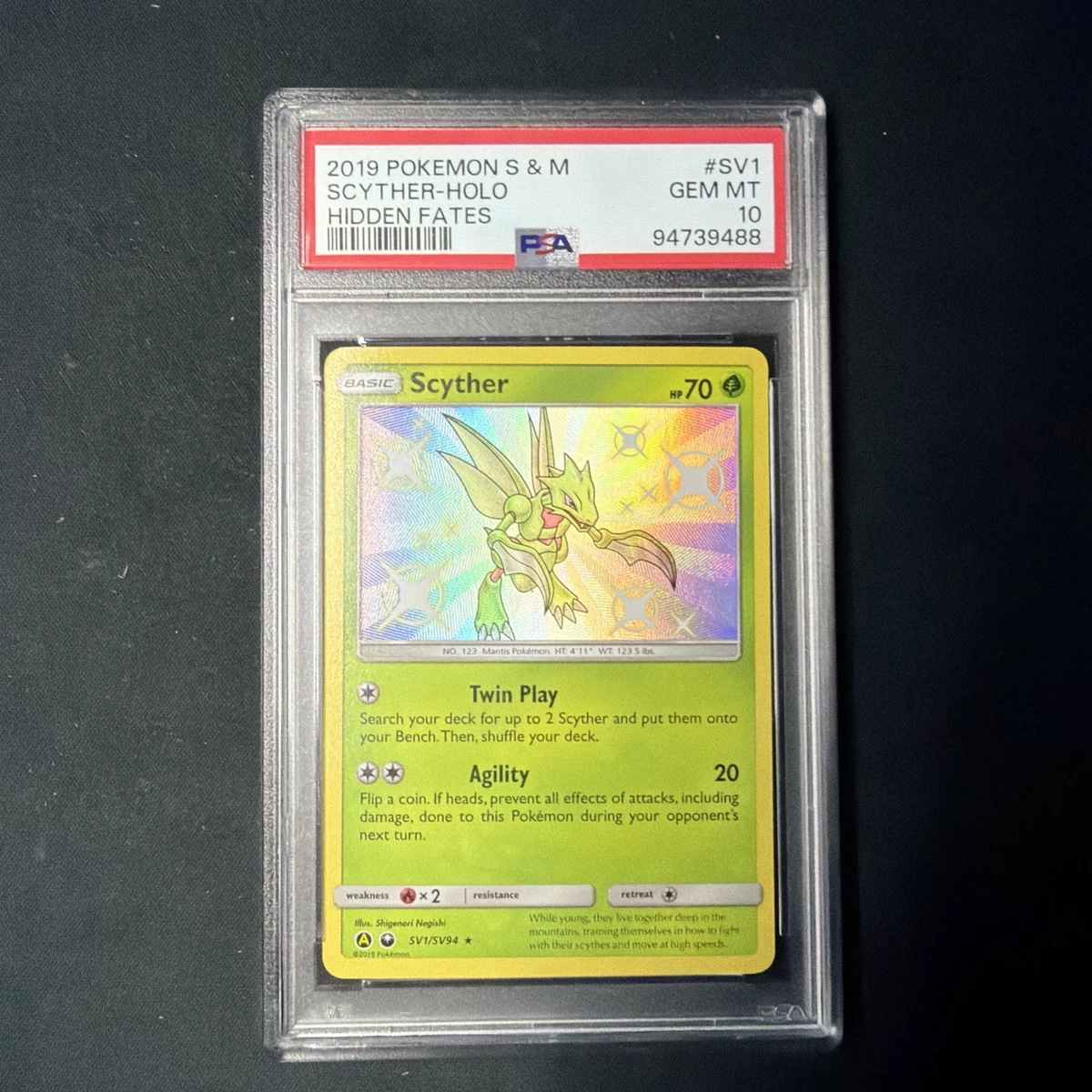 Pokémon TCG Professional Sports Authenticator (PSA) Shiny Holo
