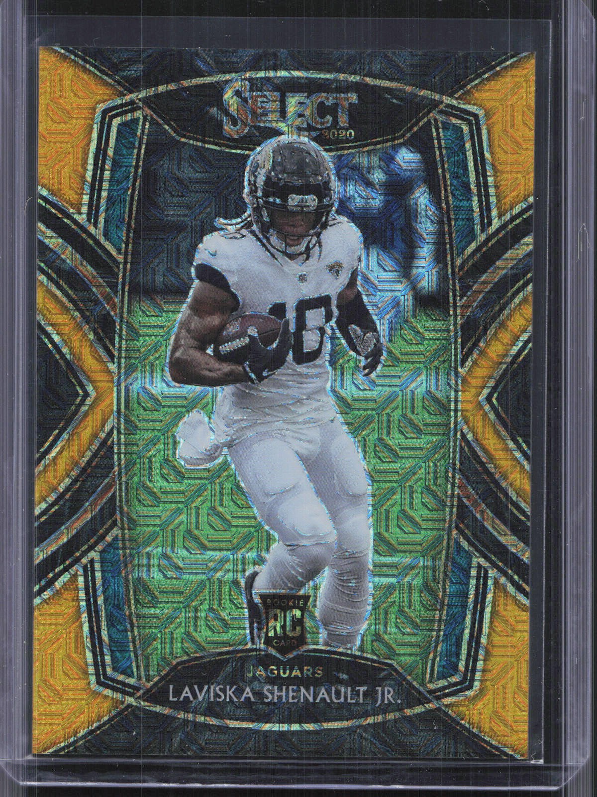 2020 Panini Select #259 Laviska Shenault Jr. Gold Prizm Mojo #/10