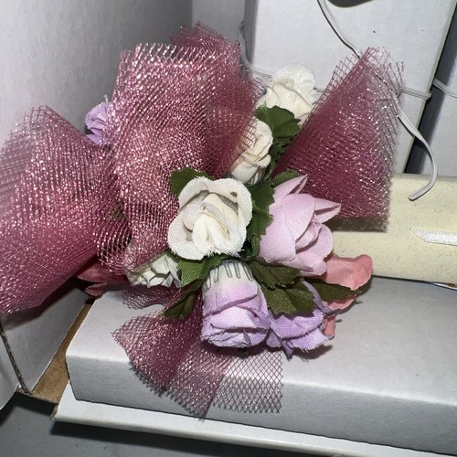 Bambola in porcellana Florence Marabou Madison” 20” con supporto - Foto 5 di 7