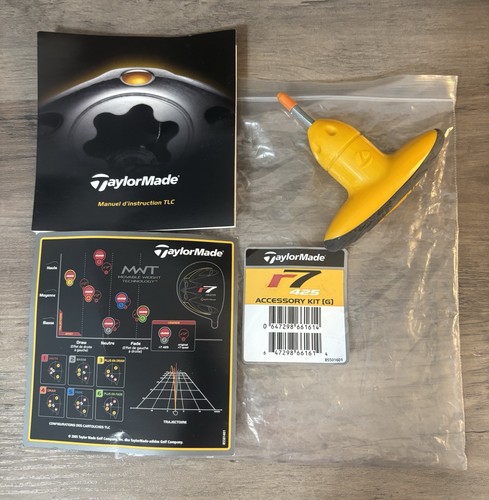 Taylor Made r7 425 accessory Kit Torque Wrench and Directions Only