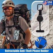 Retractable Anti-Theft Holder For Phone Hanging Rope Lanyard Strap Keychain USA