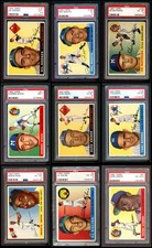 1955 Topps Baseball All-PSA Near Complete Set / Lot 6.5 - EX/MT+ 5237807
