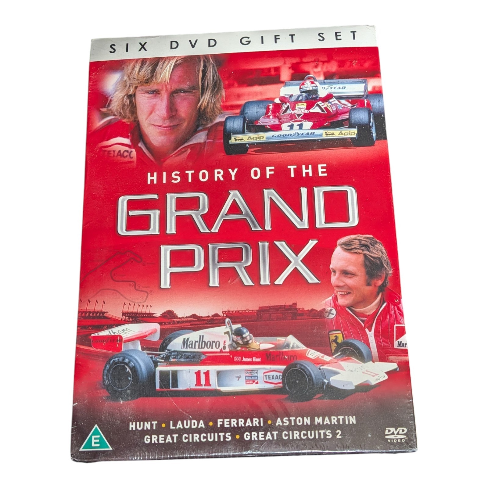 The History of The Grand Prix 6 Disc DVD Gift Set Car Racing New & Sealed