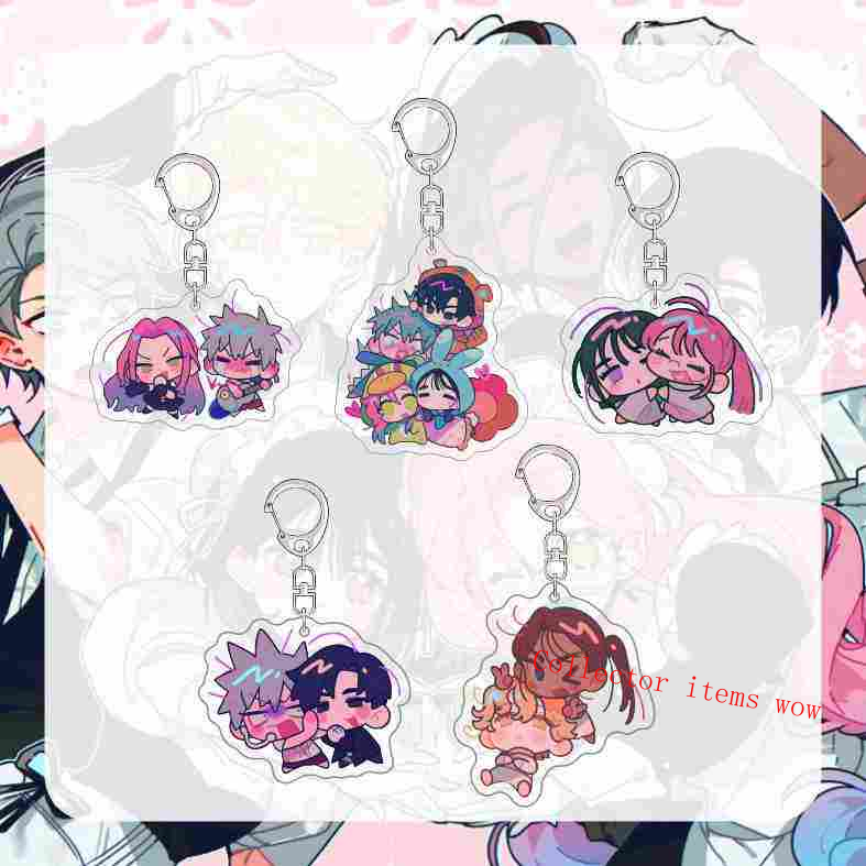 5Pcs/set Alien Stage Mizi Sua Ivan Till 5Cm Mini Acrylic Figure