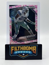 Darren Woodson 2025 Panini Prizm Black Cherry Blossom #d 9/20 - #46 Cowboys MINT