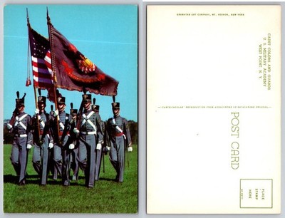 Cadet Color Guard Parade Postcard