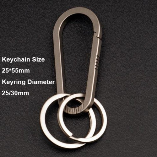 Multifunctional Titanium Alloy Key Rings EDC Tool Male Creativity Gift - Picture 4 of 21