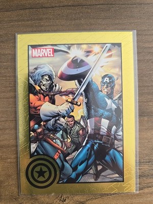 Captain America Vs. Task Master - 2013 Rittenhouse Marvel Greatest Battles #10