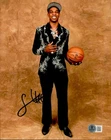 Scoot Henderson Signed Portland Trail Blazers 8x10 Basketball Photo AUTO BAS