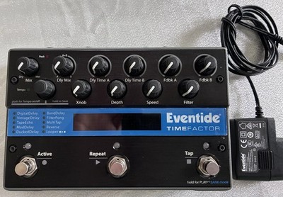 eventide time factor dual delay pedal