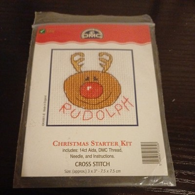 DMC Mini Kreuzstich Set RUDOLPH