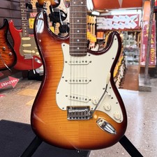 Squier Standard Stratocaster FMT Used TBS/R w/Soft case