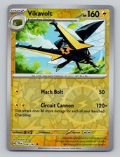 Vikavolt 056/162 Uncommon Temporal Forces Pokemon Reverse Holo Near Mint