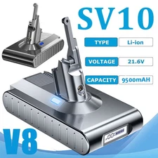 21.6V 9500mAh Battery For Dyson V8 Replacement SV10 V8 Absolute V8 Animal PACK