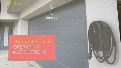 INNOGY Professional EV Charger 12kW 50 AMP 240v Wallbox     US CONNECTOR