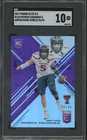 2017 Elite DP Aspirations Purple #145 Patrick Mahomes II /99 RC Rookie GM SGC 10
