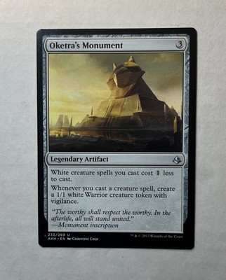 Oketra s Monument - NM/M Pack Fresh - Amonkhet MTG Magic The Gathering English