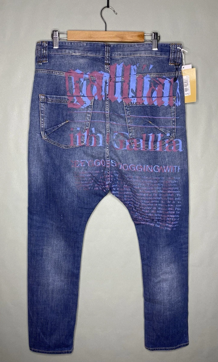 John Galliano Clothing for Men Blue for sale | eBay