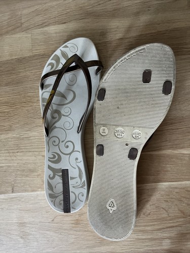 IPANEMA by Gisele Bündchen Zehensandalen Flip-Flop Beige/bronze Flach Gr 41/42 - Bild 5 von 6