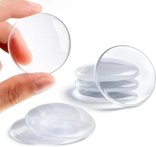 Door Stoppers for Wall,  6PCS 2" No-Falling Door Knob Wall Protectors with Stron