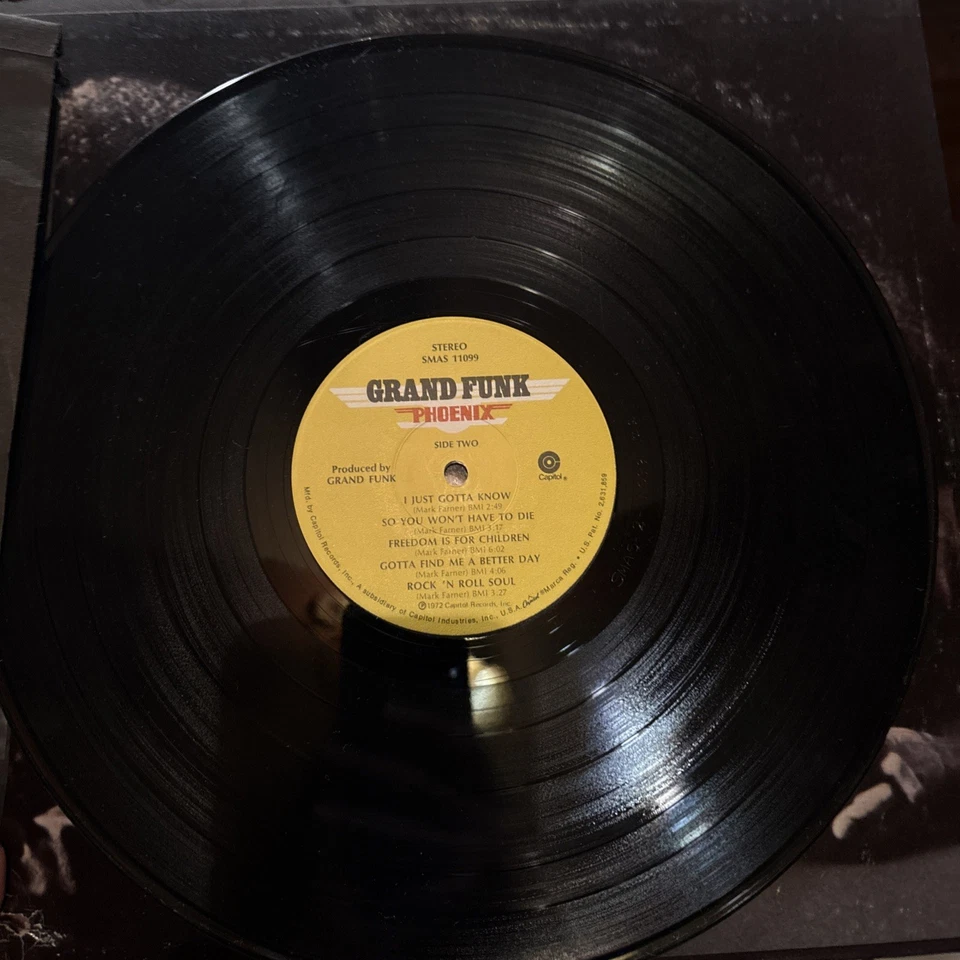 Grand Funk - Phoenix - CAPITOL LP gatefold Foto 4 de 4