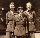 WW2 WOMEN MILITARY ATS AMBULANCE PHOTO UNIFORM GROUP AUXILIARY TERRITORIAL