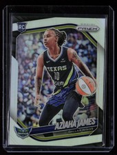 2025 Panini Prizm WNBA Silver Prizms Aziaha James #83 Dallas Wings