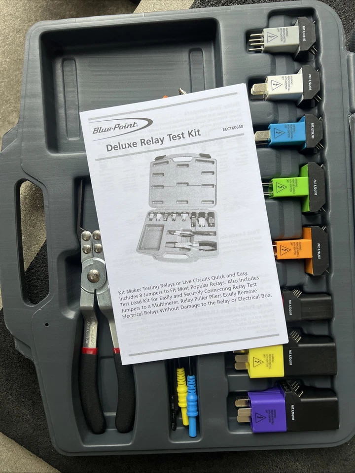 For Blue Point Eect60600 Deluxe Relay Test Kit New Open Box - Image 4 of 4