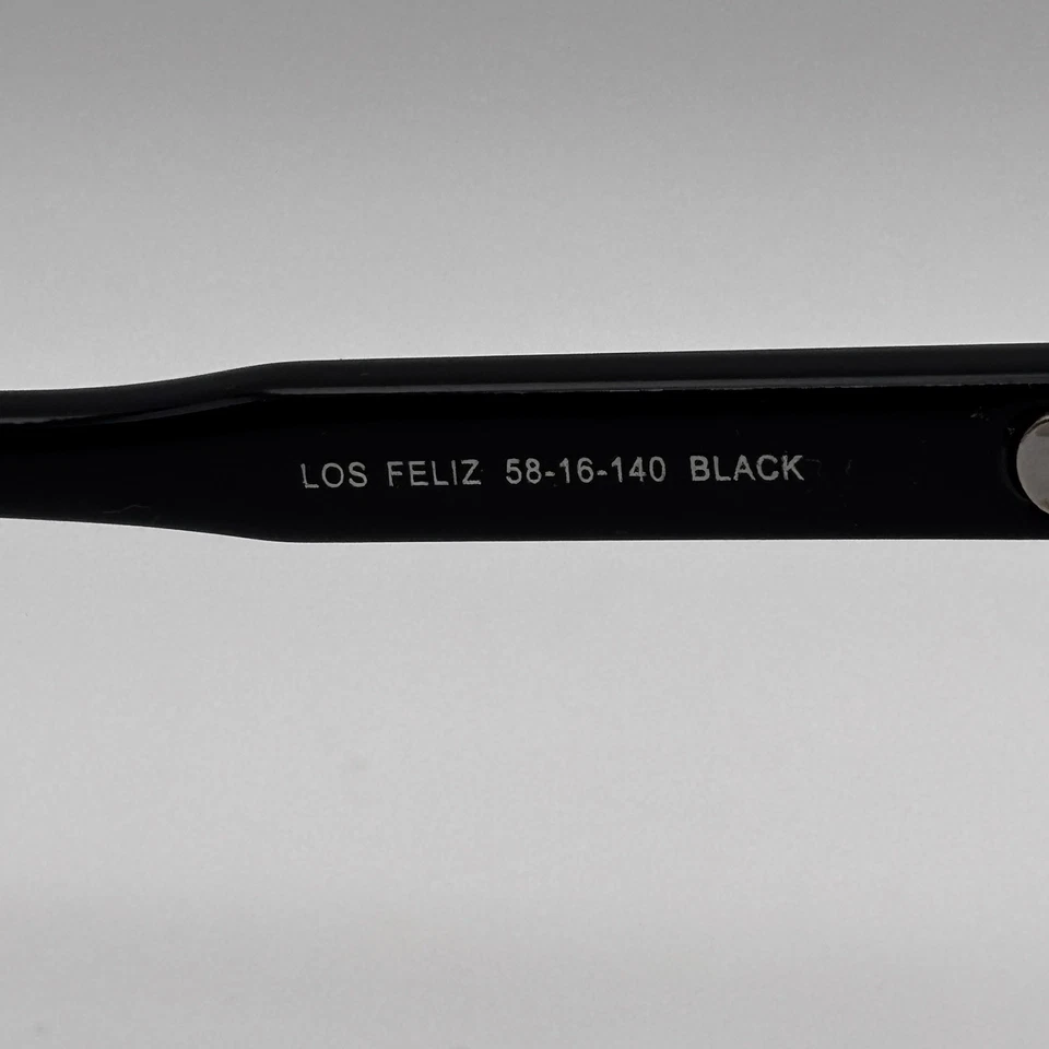 Lucky Brand Los Feliz Sunglasses Black Cat Eye 58-16-140 Gradient Lenses - Image 4 of 4